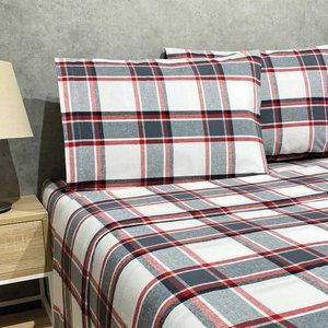 Portuguese Flannel 3-piece Sheet Set, Twin,  NWT
